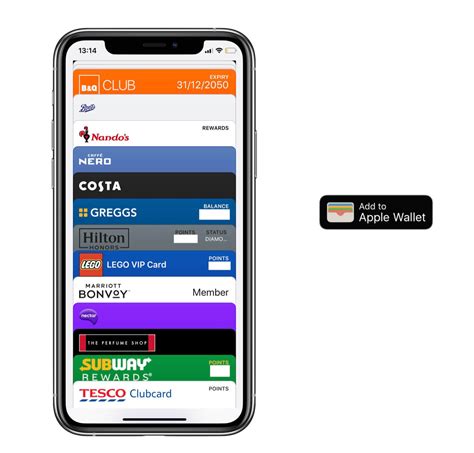 add loyalty card apple wallet.